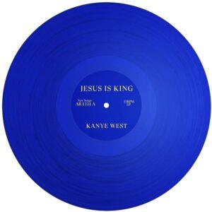 [KANYE WEST] JESUS IS KING (Blue LP) USA