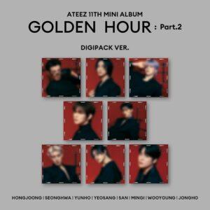 [ATEEZ] GOLDEN HOUR:PART 2 (Digipack-Random Cover) Korea