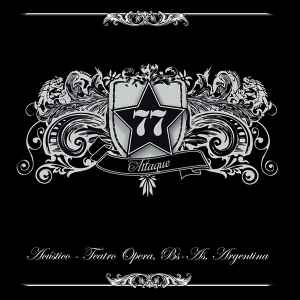 [ATTAQUE 77] Acústico - Teatro Opera, Bs As (CD+DVD)