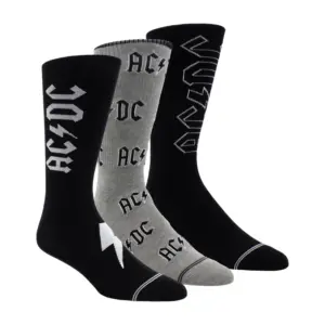 AC/DC 3 Pack Socks