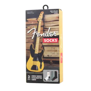 Fender 3 Pack Socks (Gift Box)