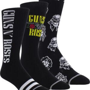 Guns N' Roses 3 Pack Socks