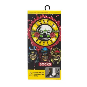 Guns N' Roses 3 Pack Socks (Gift Box)