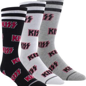 Kiss 3 Pack Socks