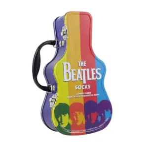 The Beatles 3 Pack Socks (Guitar)