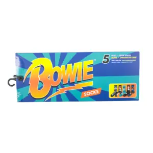 David Bowie 5 Pack Socks (Gift Box)