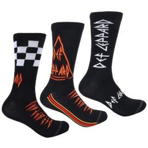 Def Leppard 3 Pack Socks