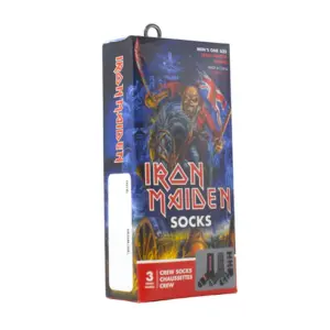 Iron Maiden 3 Pack Socks (Gift Box)